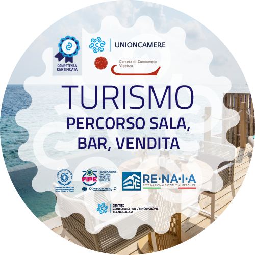Turismo: percorso Sala, Bar, Vendita